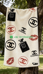 Chanel Throw Blankets
